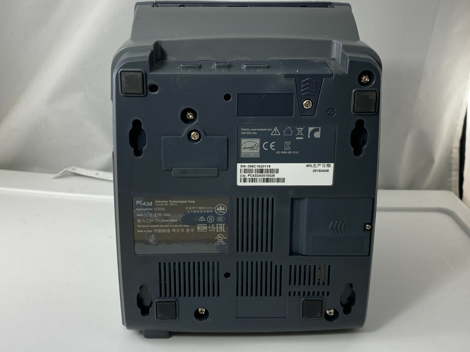 Intermec by Honeywell PC43d Direct Thermal Barcode Label Printer USB – GENUINE
