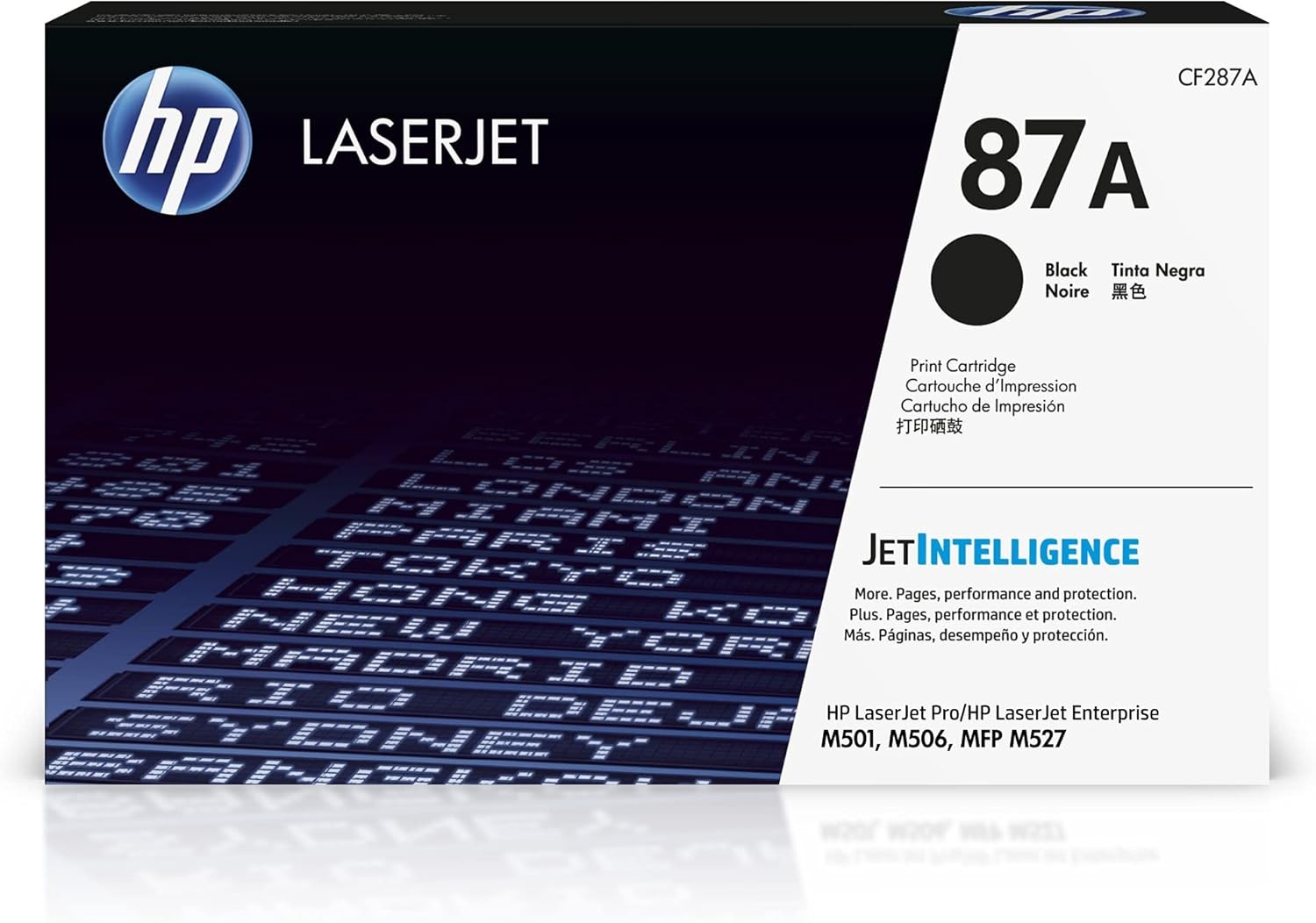 HP 87A Black Toner Cartridge for HP LaserJet Enterprise M506 M501 MFP M527