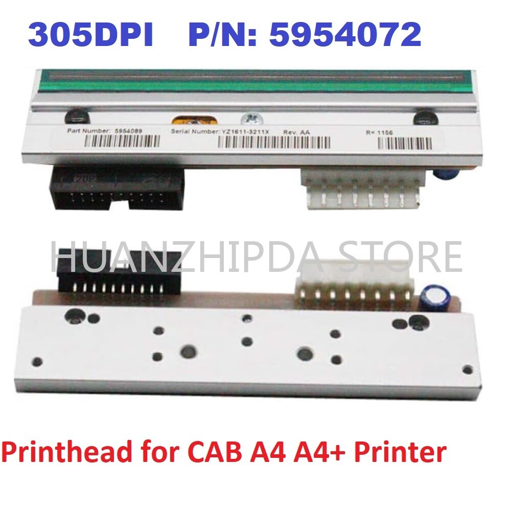 305DPI New Printhead for CAB A4 A4+ Thermal Label Printer 5954072