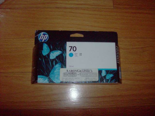 2019 GENUINE HP #70 CYAN CARTRIDGE C9452A DESIGNJET Z2100 Z3100/3200 Z5200 NEW