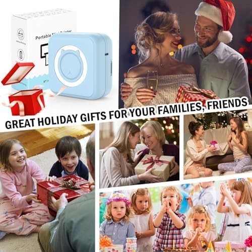 multifunctional inkless sticker printer with app control – Ideal for all ages