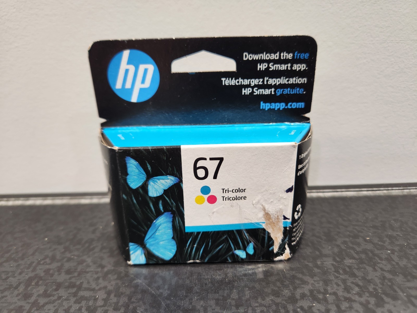 Genuine HP 67 Tricolor Ink Set (APR 2027) OEM ~ Brand New in Box