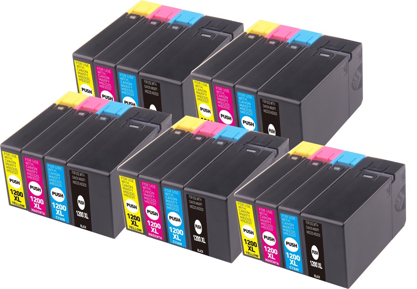 20P Ink Cartridge fits for PGI-1200 Canon MAXIFY MB2720 MB2120 MB2320 MB2020