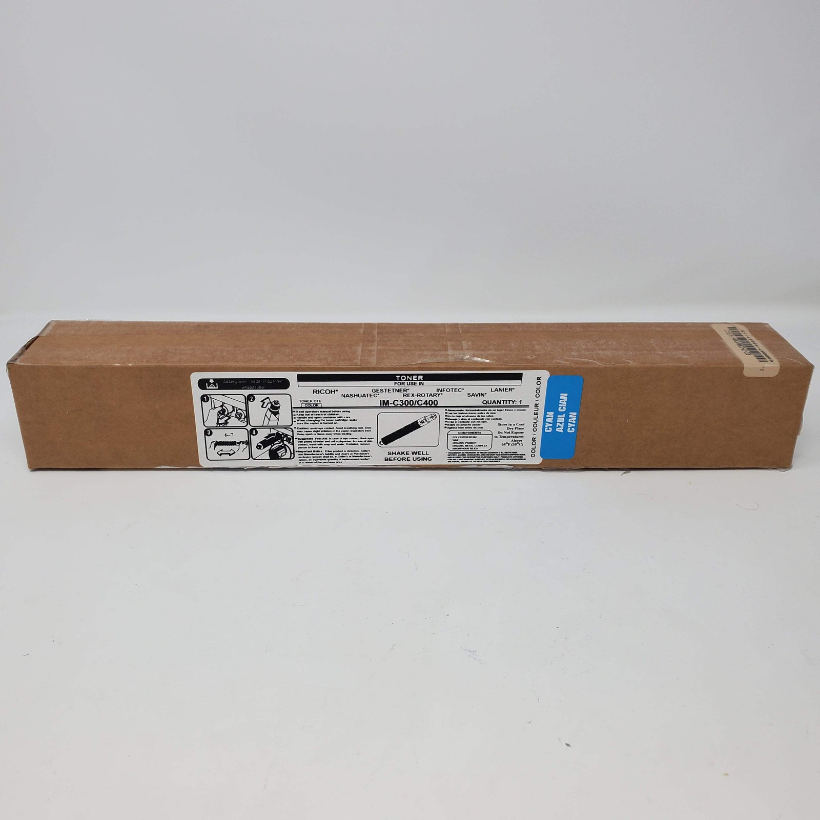 New Ricoh IM-C300/C400 Cyan Toner Cartridge