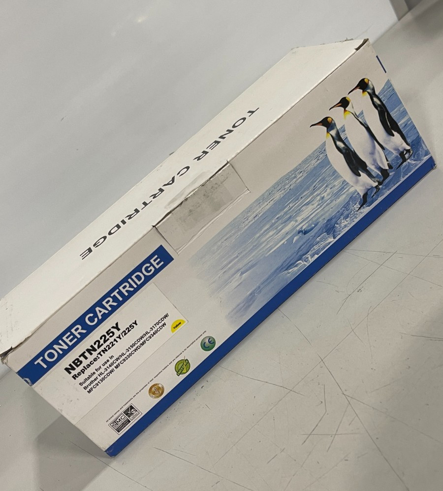 Pack Of 1 Toner Cartridge NBTN225Y For Brother Compatible Yellow New
