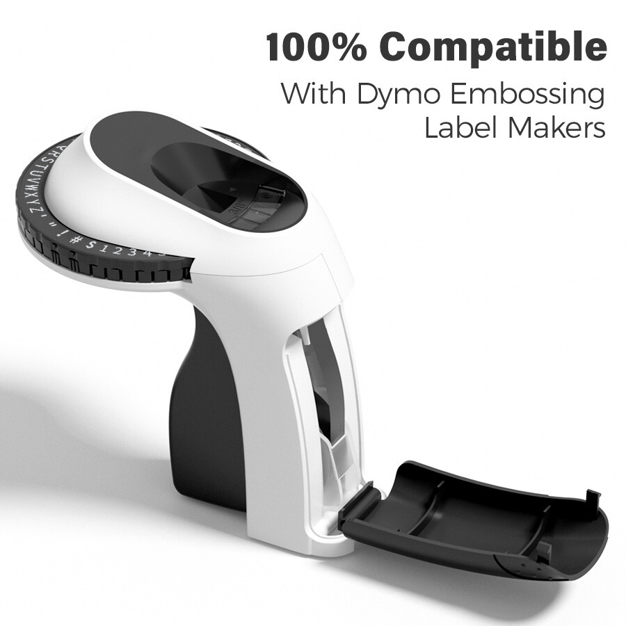 Phomemo E975 Embossing Label Maker Handheld Label Printer w/ 6 Tape for Dymo