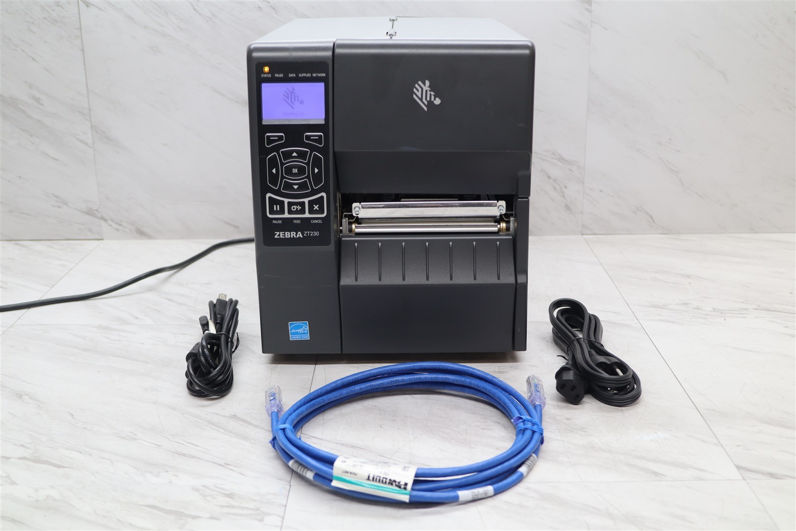 Zebra ZT230 Direct Thermal Industrial Label Printer USB Ethernet – Count 67,062