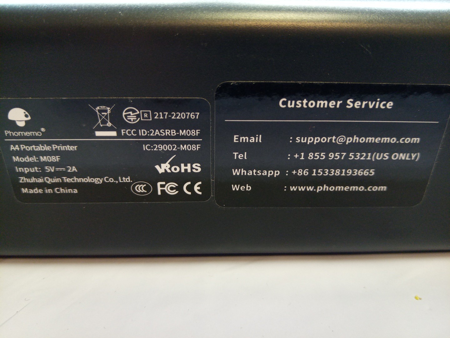 MUNBYN Wireless Tattoo Stencil Printer ITP05 Thermal Inkless Android/iOS/Laptop