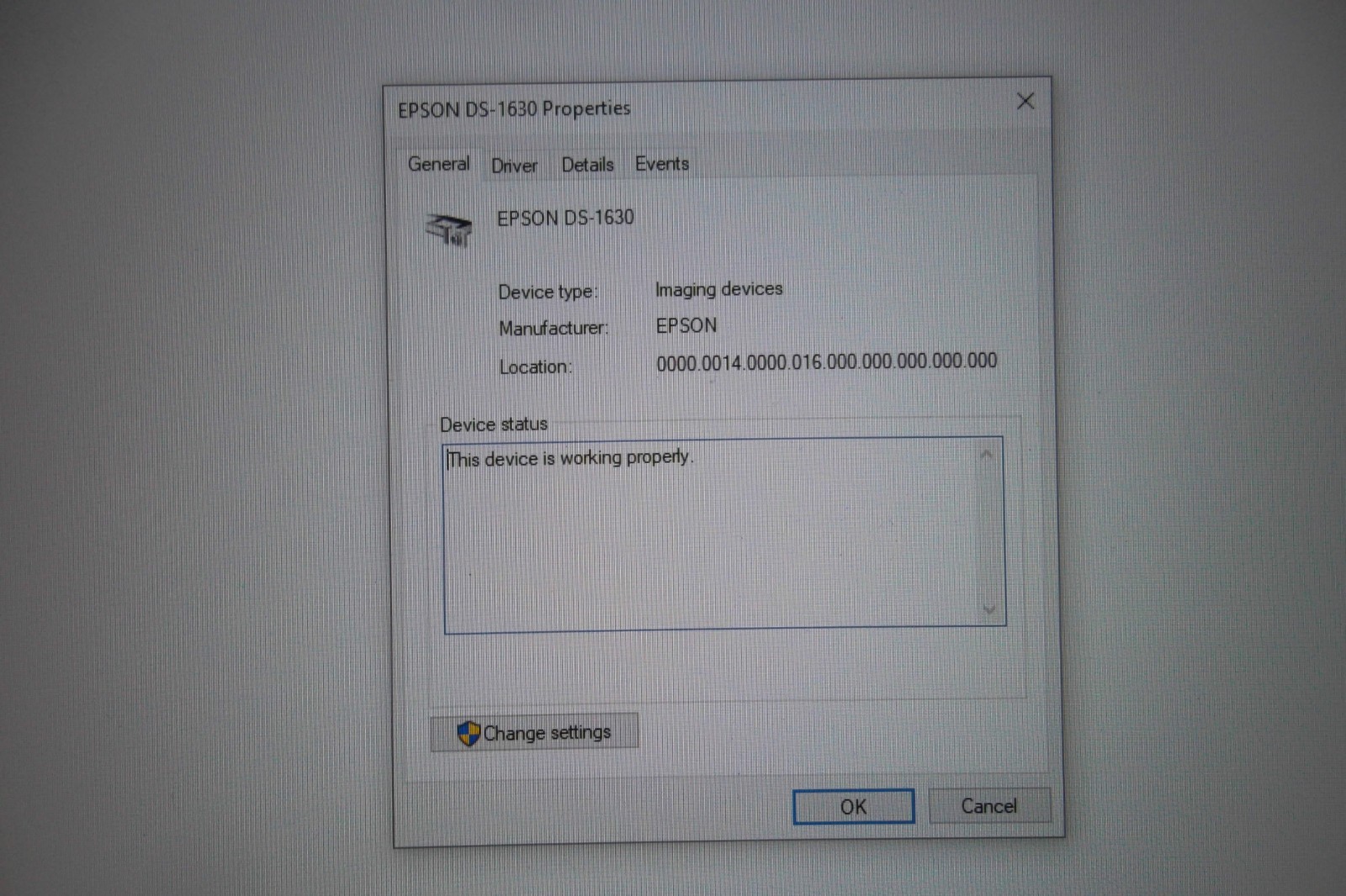 Epson DS-1630 Flatbed Color Document Scanner ADF One-Touch 1200 dpi TWAIN J411B