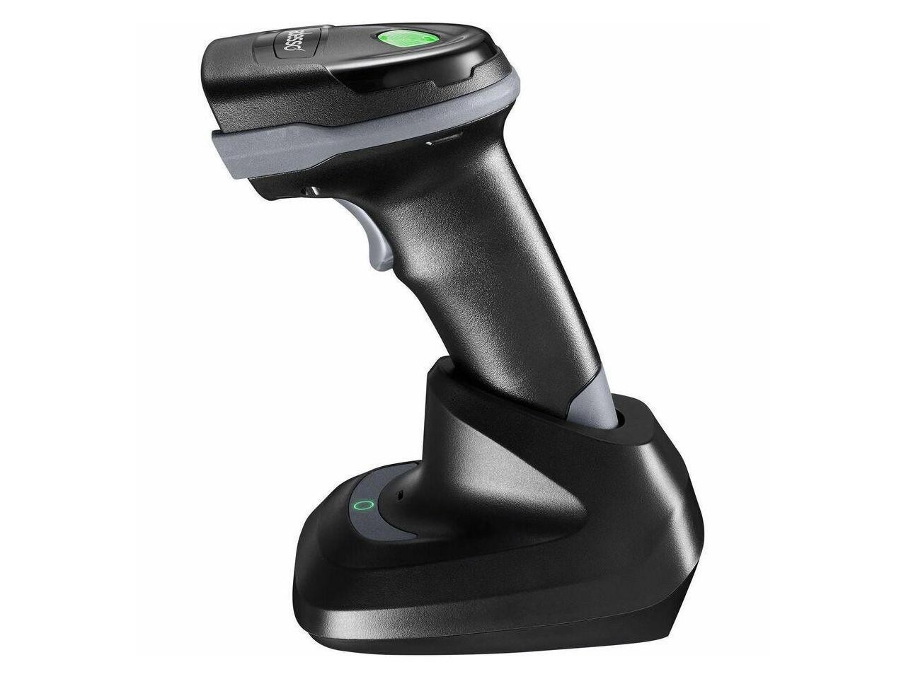 Adesso Wireless/Bluetooth/Wired 2D Barcode Scanner with Charging Cradle – Cable/