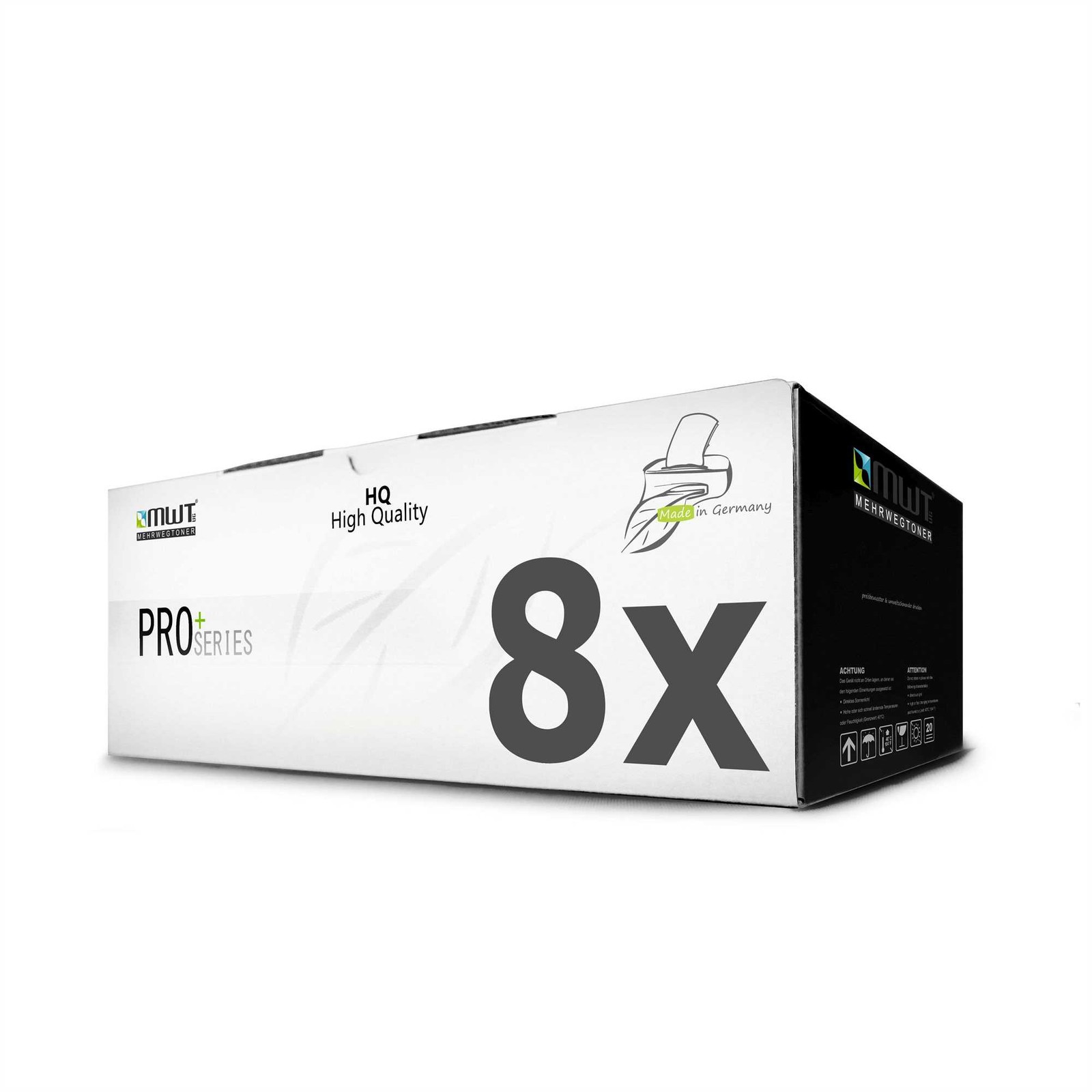 8x MWT PRO Toner for Ricoh MPC4503A MPC5503A MPC6003 33K Black + 22.5K CMY