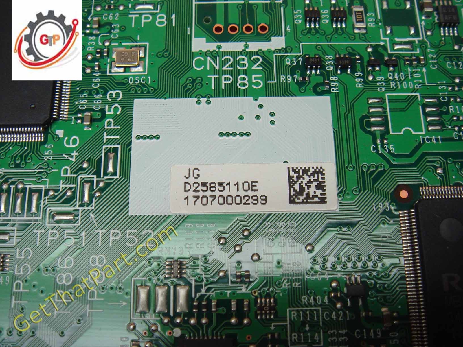 Ricoh MP C6503 C8003 Oem Complete I/O Control PCB IOB Board Assy New