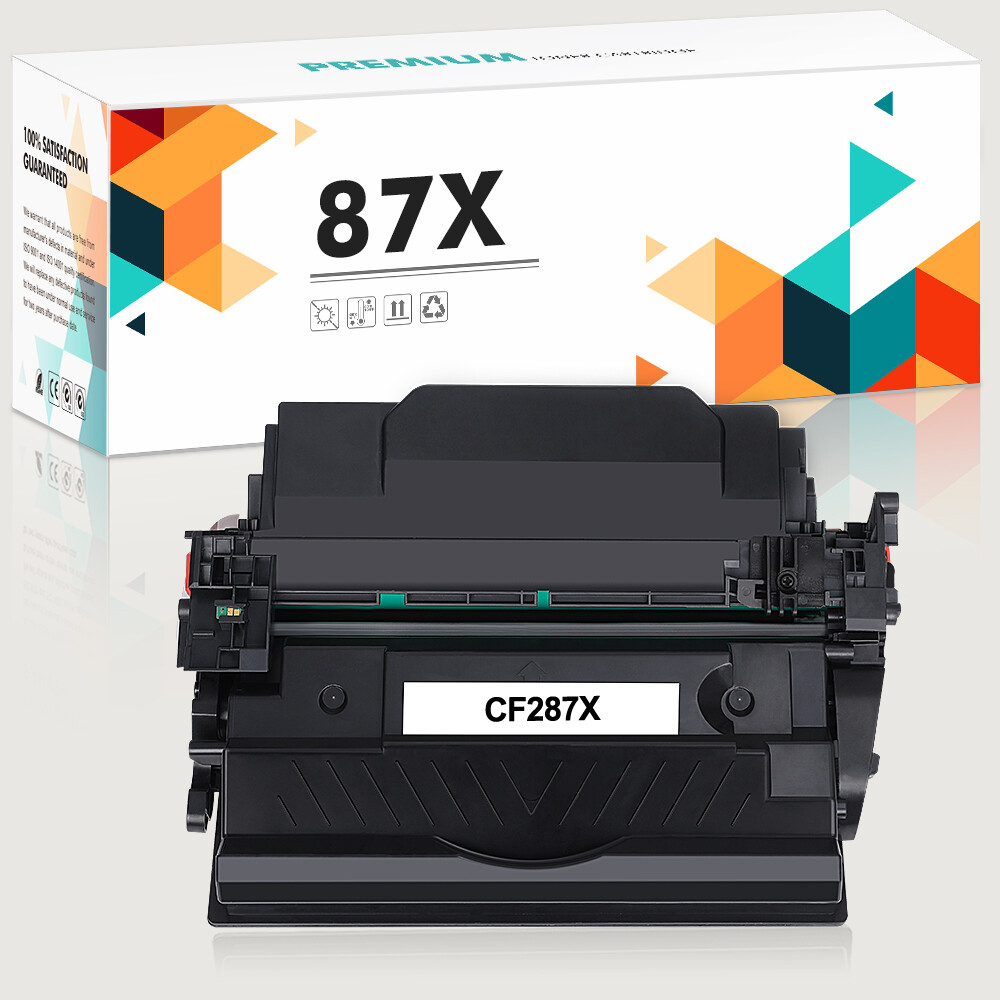 CF287XC Same as CF287X 87X Hi-Yield Black Toner Cartridge For HP M506 MFP M527