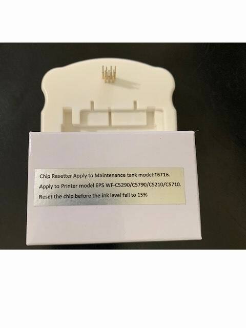 Epson Maintenance Tank Chip Resetter 6716 6715 6714 reset T04D0 T04D1 Tank