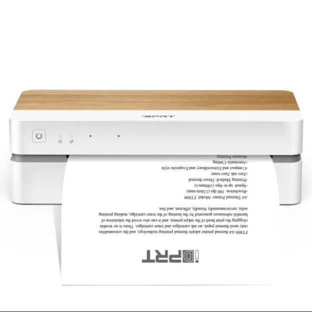 iDPRT Thermal Shipping Lable Printer A4 Wireless USB Inkless for iPhone Andriod
