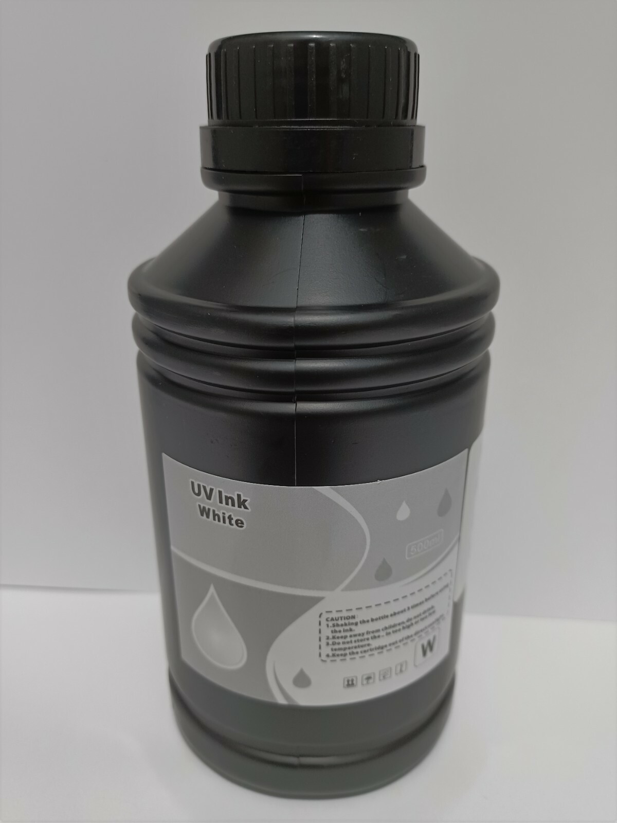 500 ml WHITE UV curable Ink FLORIDA FREE DELIVERY IN ONE DAY some GA SC NC TN