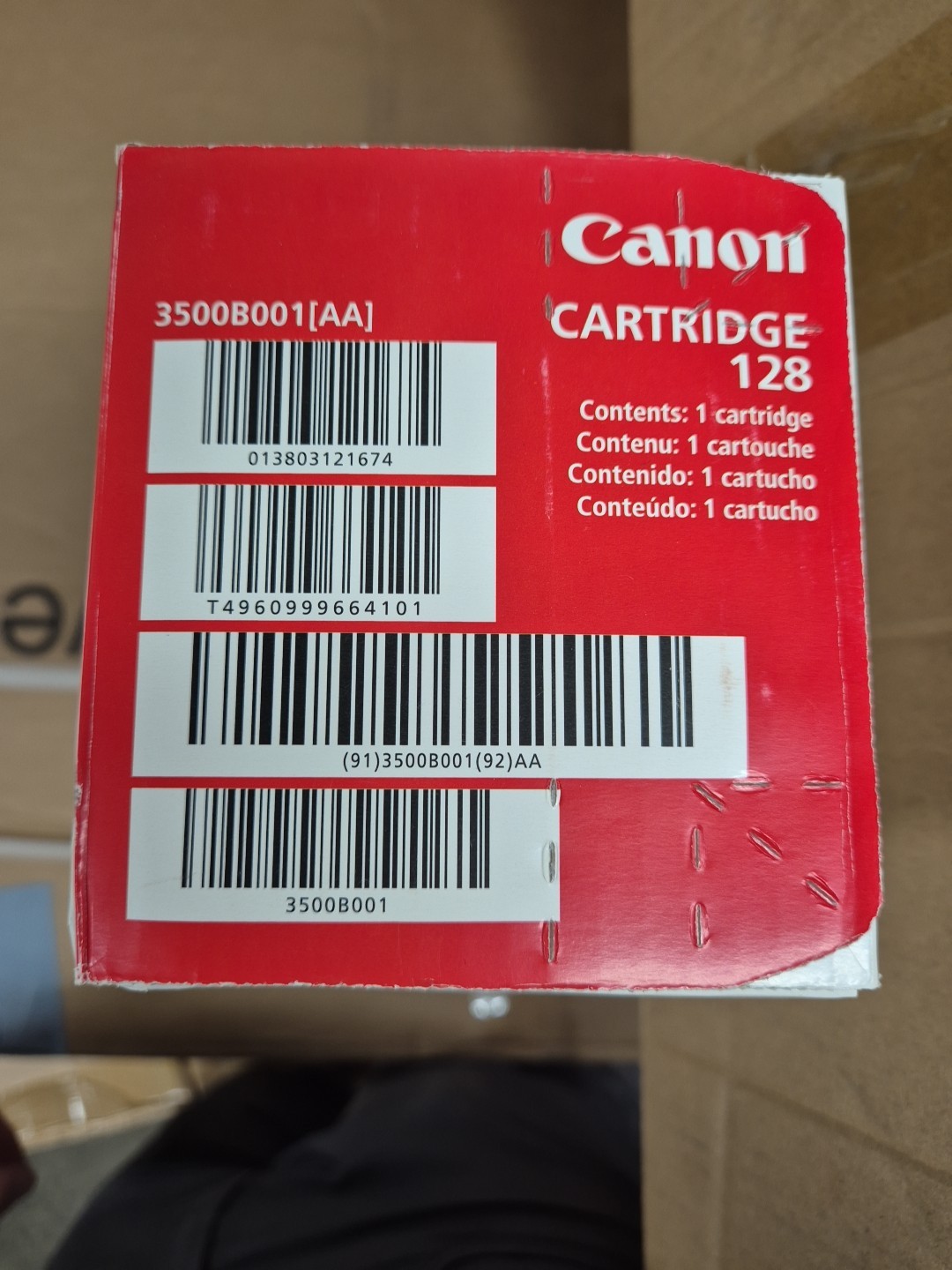 Canon Genuine 128 Black Toner Printer for Cartridge D500 Series