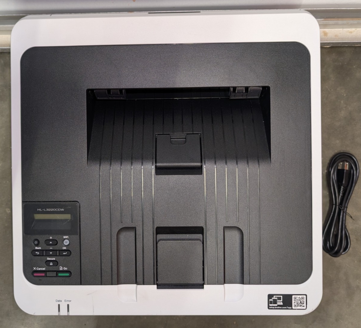 Brother HL-L3220CDW Wireless Color Laser Printer, New OEM Toner, ONLY 2 Pages!