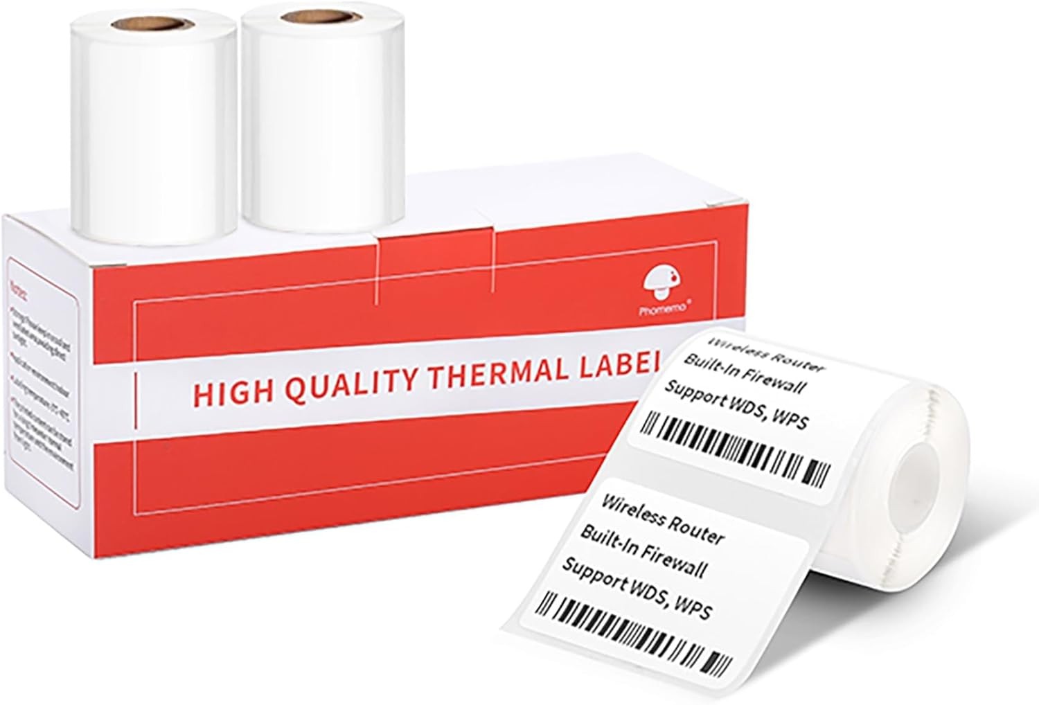 Phomemo [3×230 pcs] Labels Square Series, 3 Rolls 1.57”x1.18” (40x30mm) M110 M