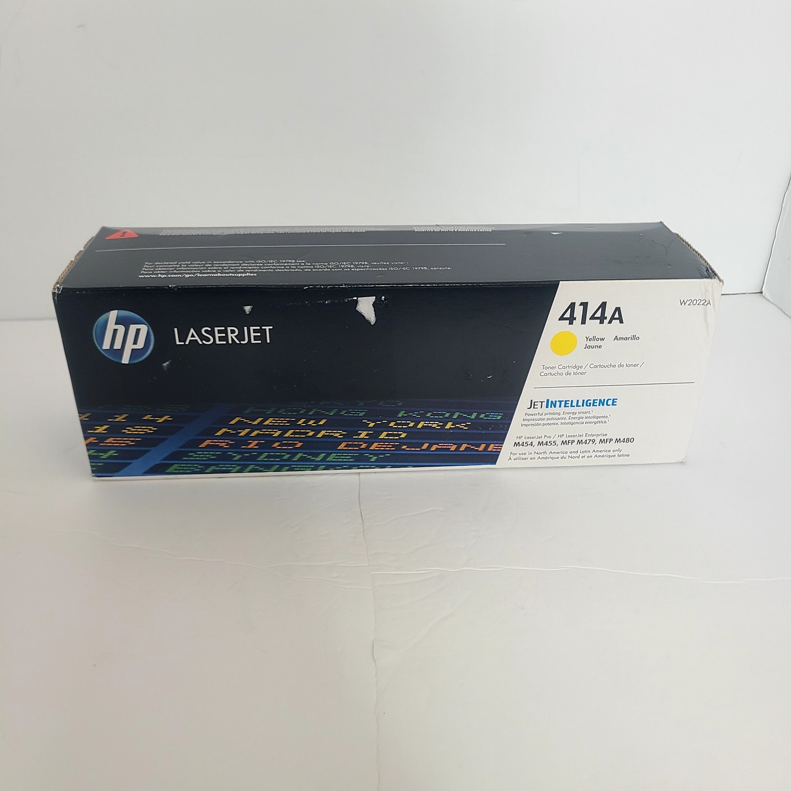 HP 414A Yellow Original LaserJet Toner Cartridge 2,100 pages W2022A