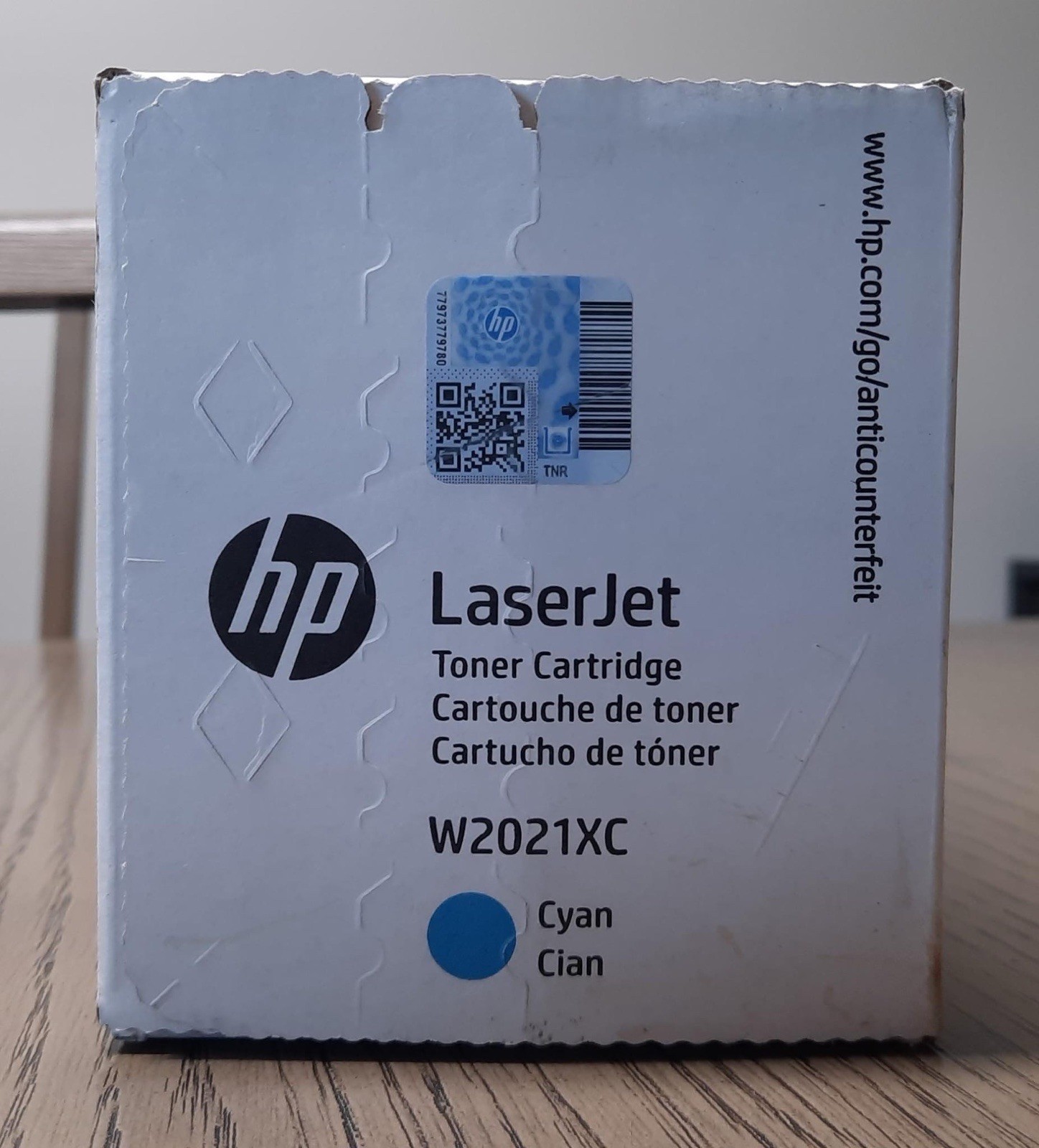 HP 414X High Yield Cyan Original LaserJet Toner Cartridge, ~6,000 pages, W2021XC