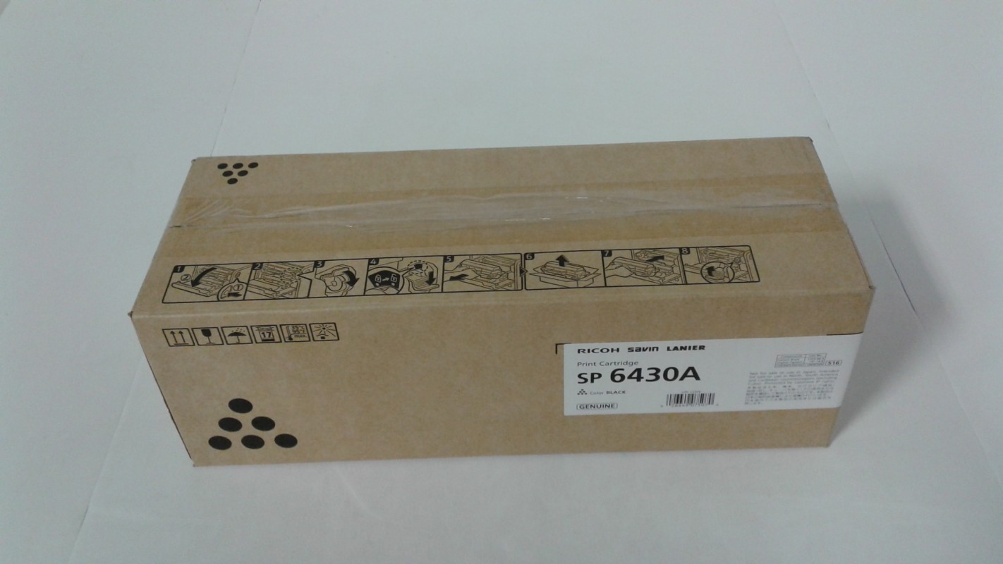 Ricoh 407507 Toner Ctg Black 10.000 Pages for Ricoh SP 6430