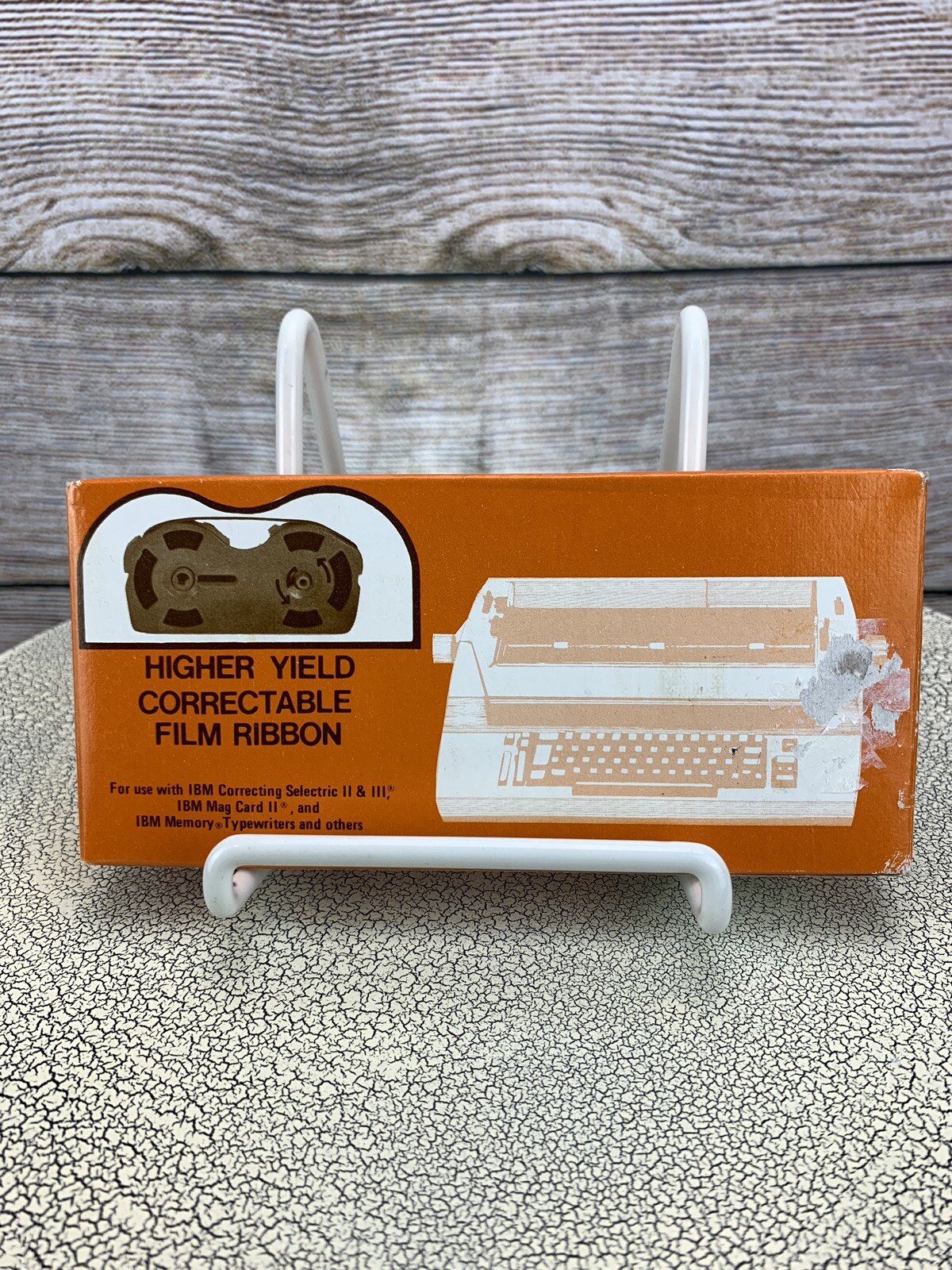 IBM-Compatible Higher Yield Correctable Film Ribbon Black NEW IN BOX
