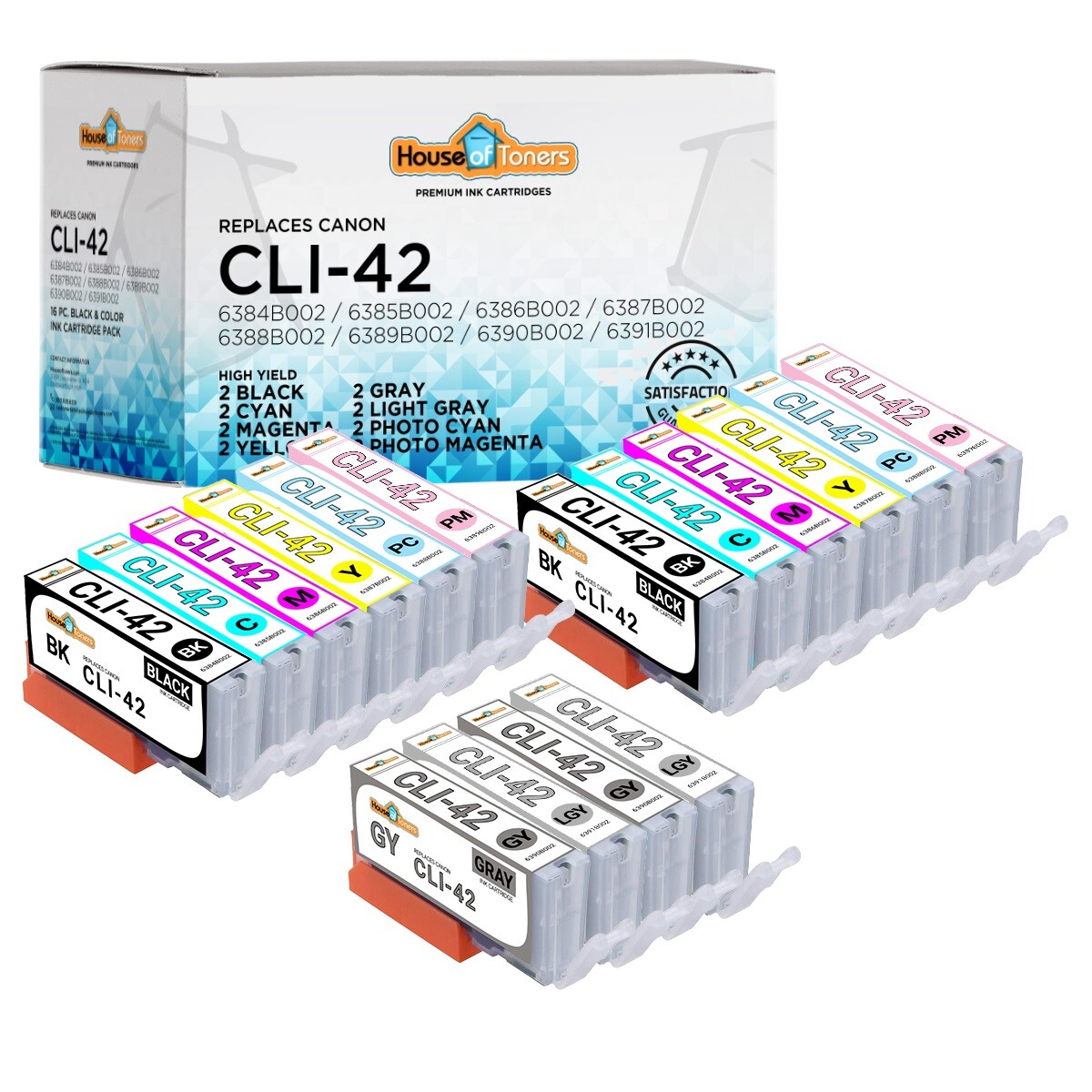 CLI-42 CLI42 for Canon Ink Cartridges Pixma Pro-100 Pro100 Printer Lot