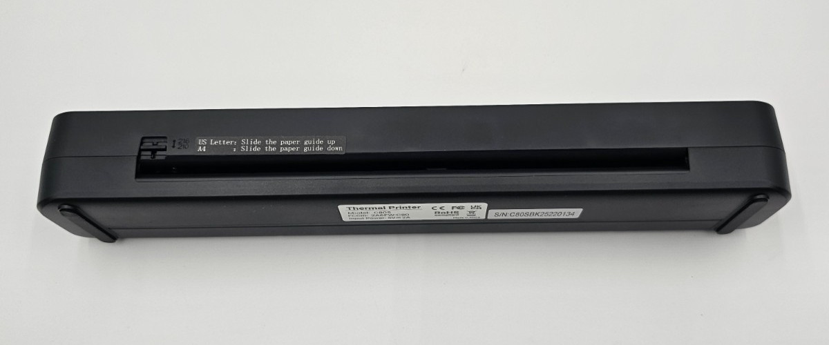A4 Portable Thermal Printer, Wireless, 200dpi