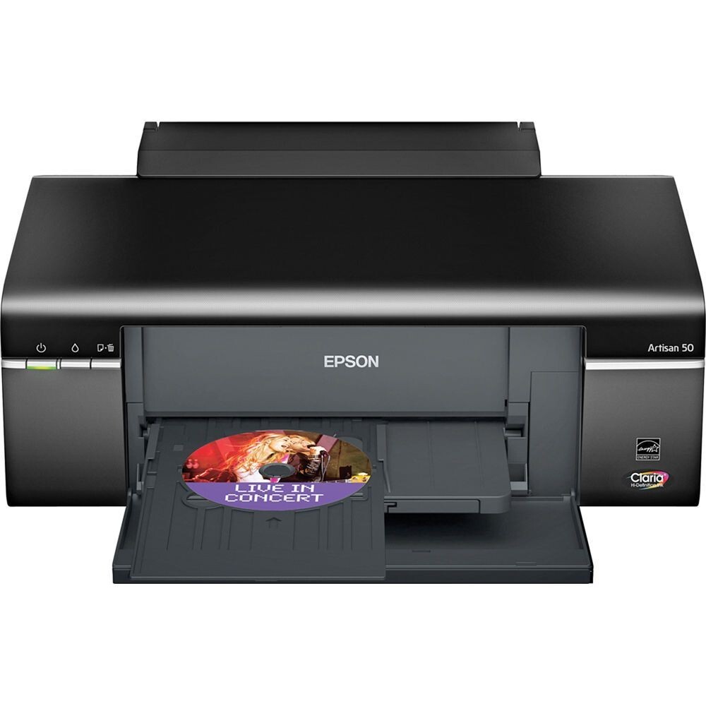 Epson Artisan 50 Color Inkjet Printer for Disc and Paper Printing