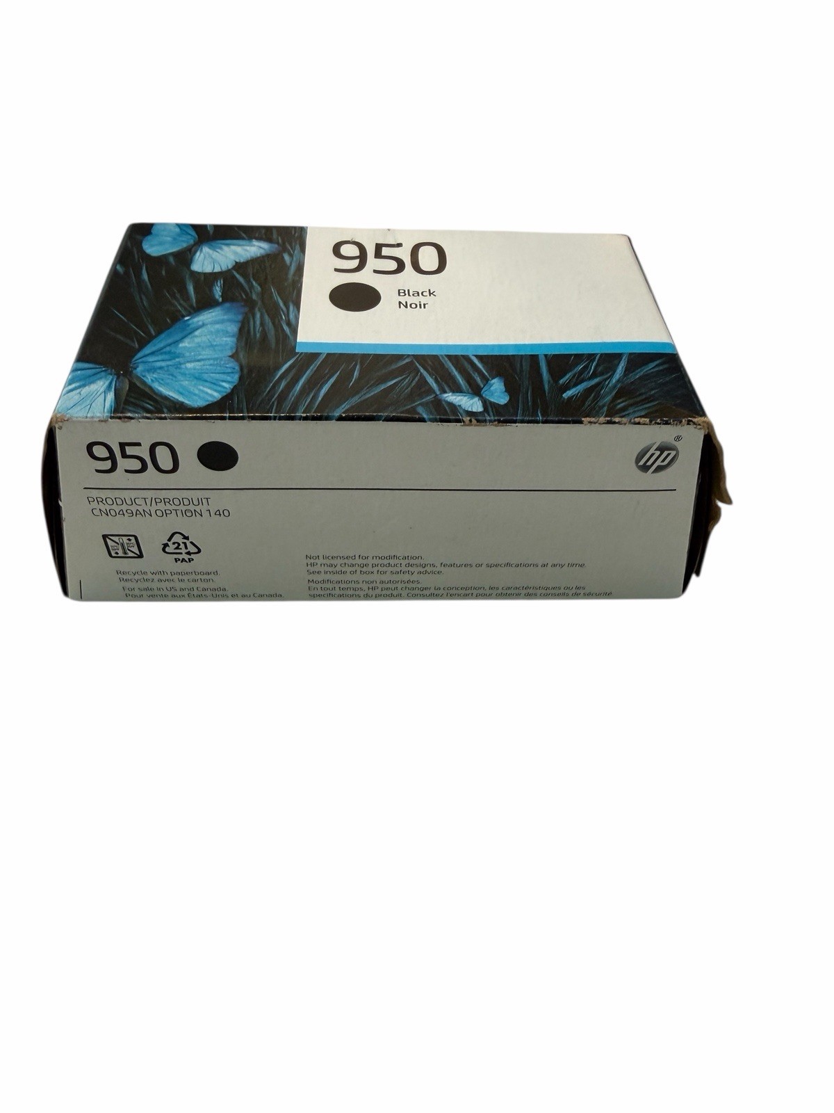Genuine HP 950 Black Ink Cartridge CN049AN EXP 2025 Sealed Box