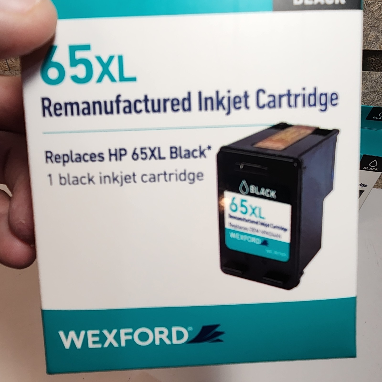 WEXFORD 65 XL Inkjet Cartridge Black – LOT OF 3 New Sealed