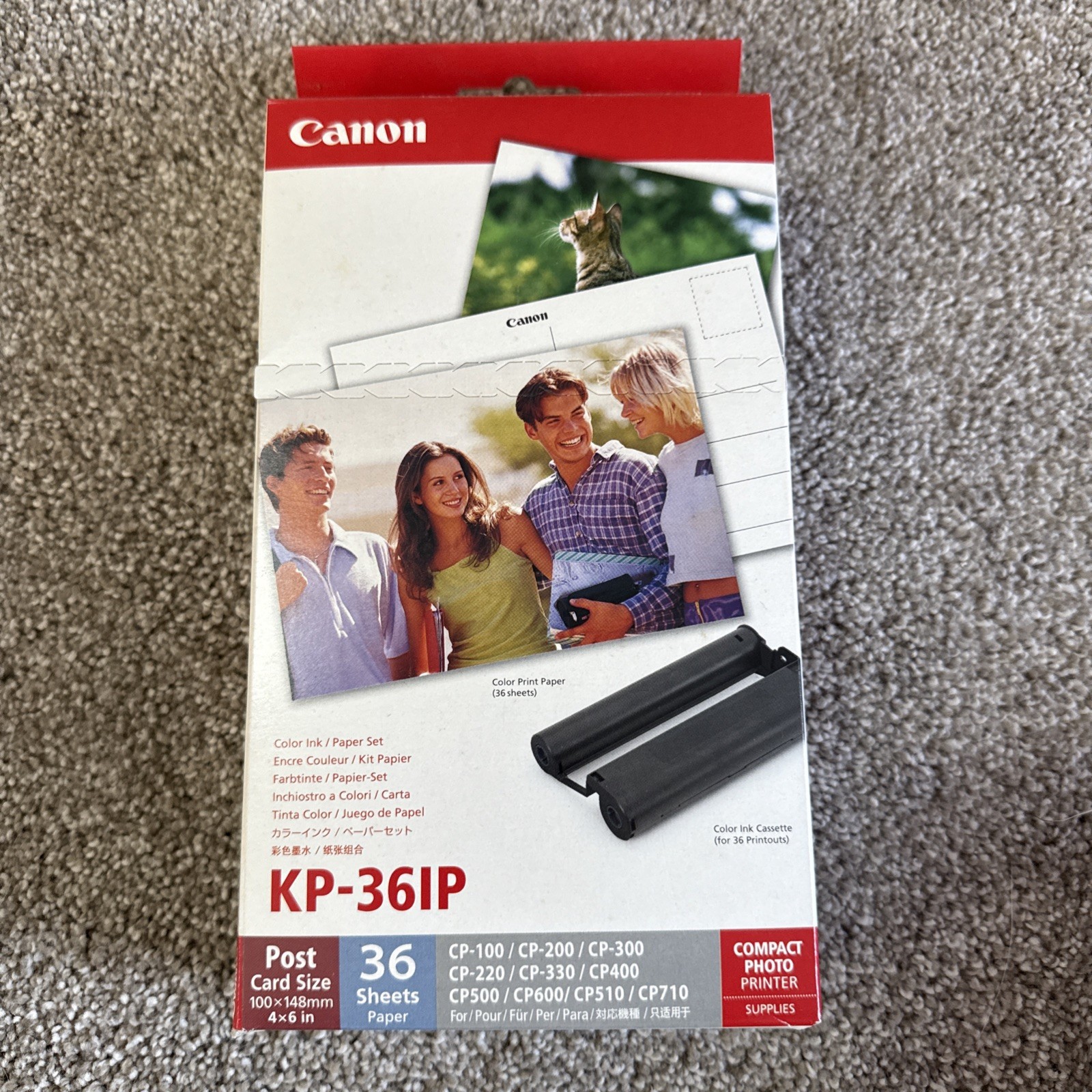 Canon KP-31IP Color Ink/Paper Set New In Box