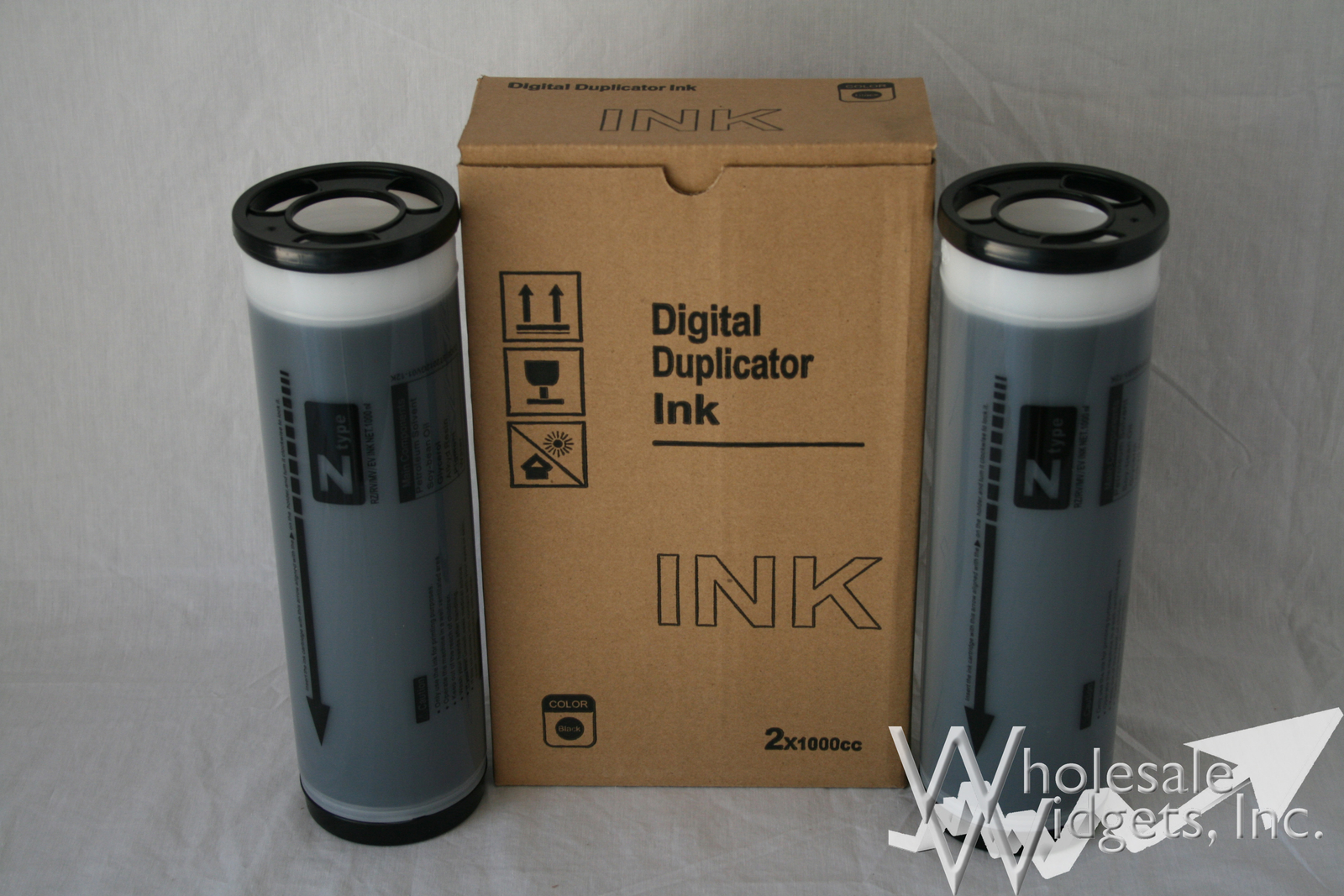 2 Black Inks Compatible With Riso S-4254 S8113 Z Type Ink For Risograph MZ EZ RZ