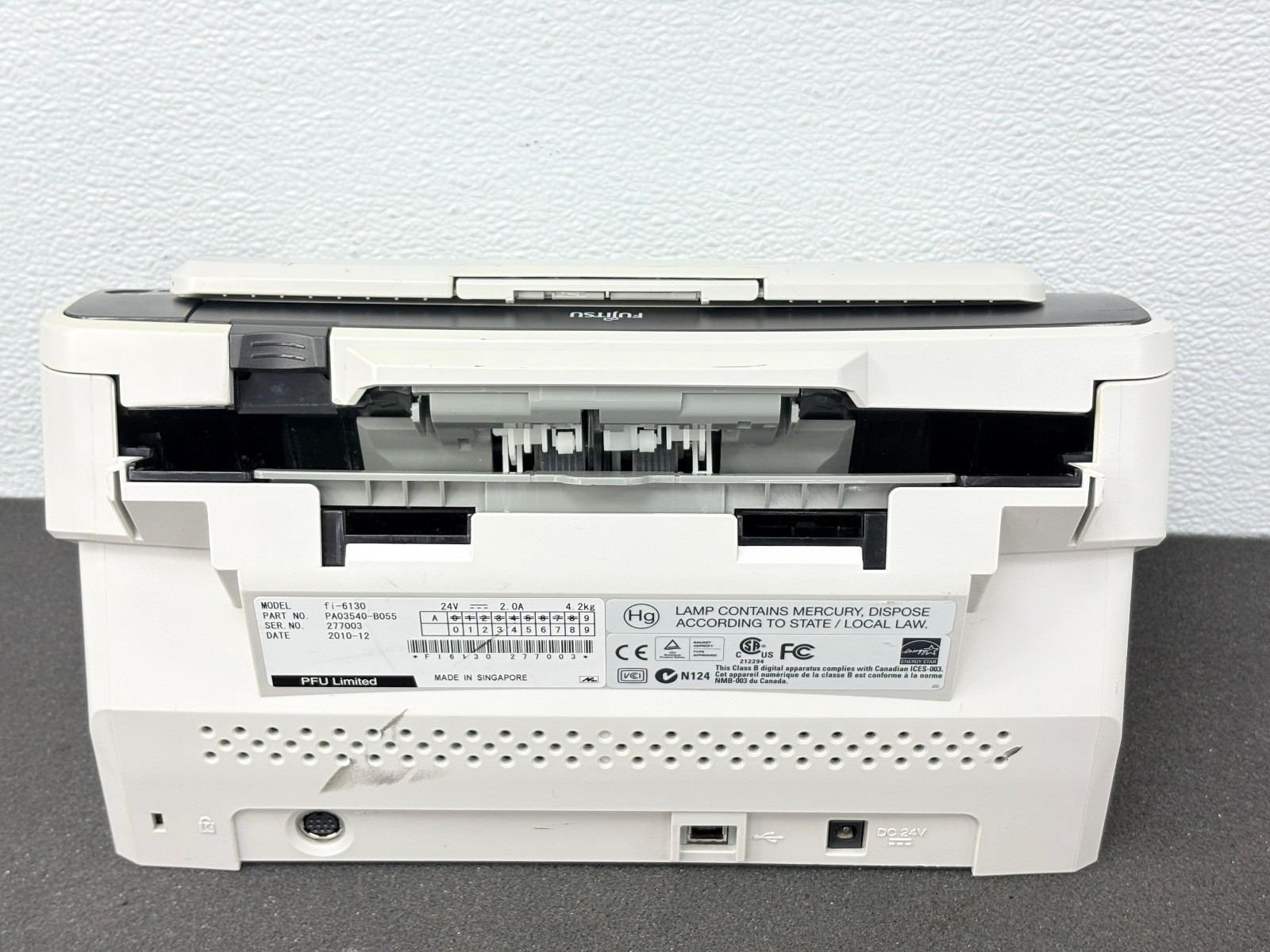 Pre Owned | Fujitsu Fi-6130 ADF Duplex Sheetfed Image & Document Scanner Only