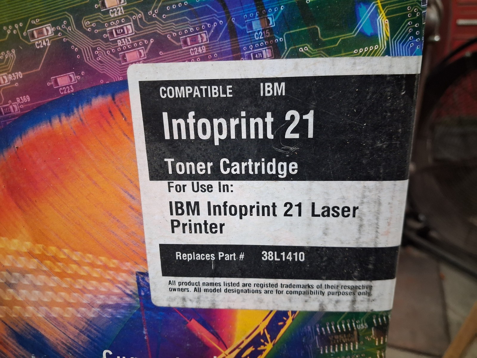 Premium Compatible 38L1410 Laser Toner Cartridge for IBM Infoprint 21 Printer
