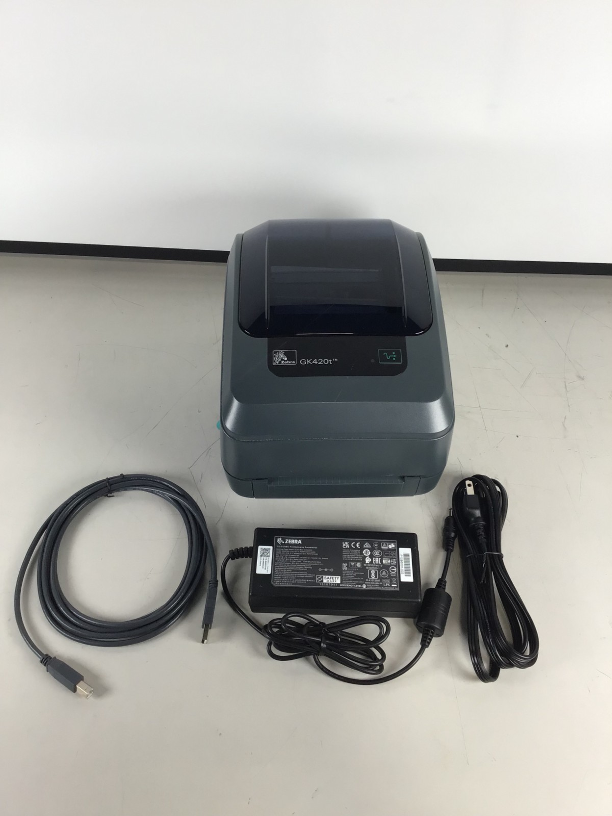 Zebra GK420t Direct Thermal Transfer Label USB Printer GK42-102510-000 203 dpi ~