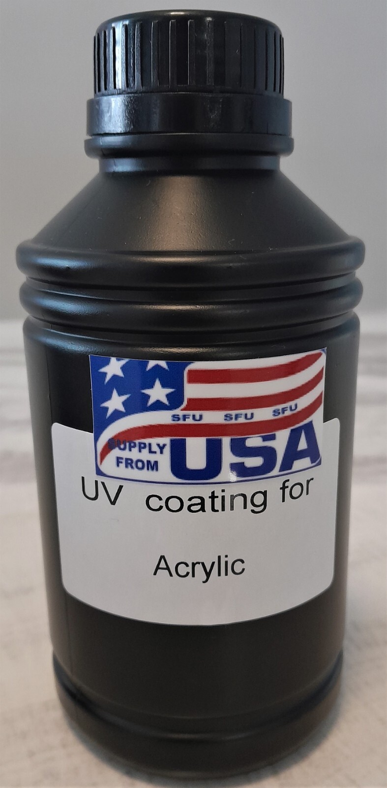 SFC UV Coating acrylic for inkjet printer 500ml curable Ink print in Glass metal