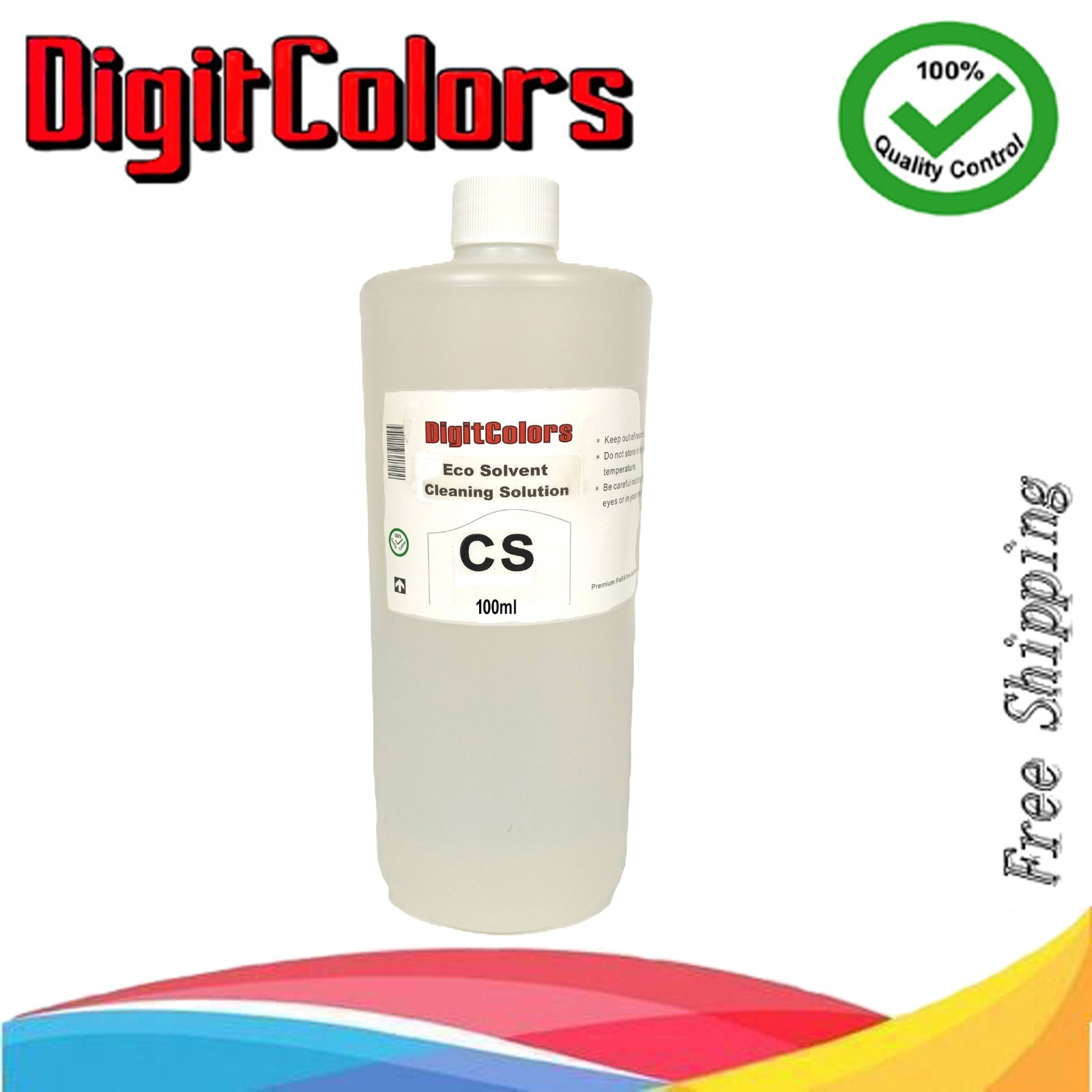 Eco Solvent Cleaning Solution plus tool for Roland Mutoh Mimaki DX5 DX7
