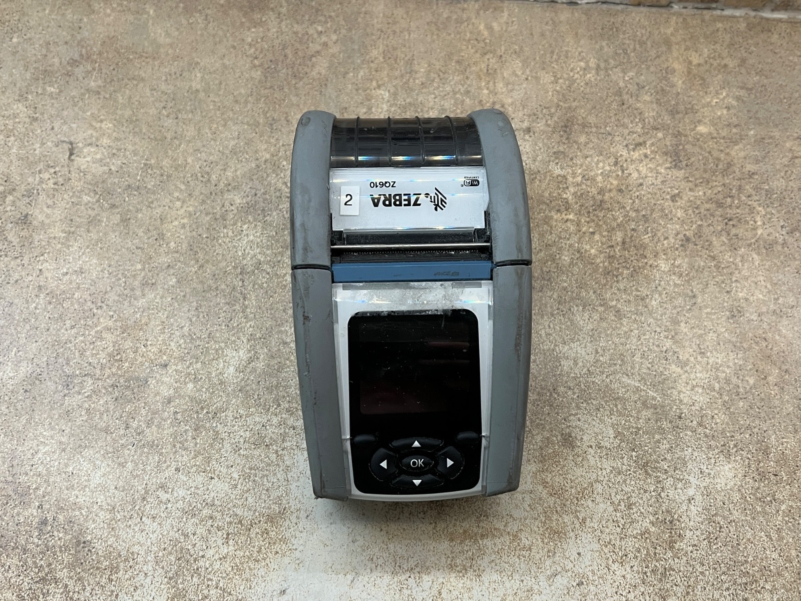 Zebra ZQ610 ZQ61-HUWA000-00 Bluetooth wifi Direct Thermal Label Printer