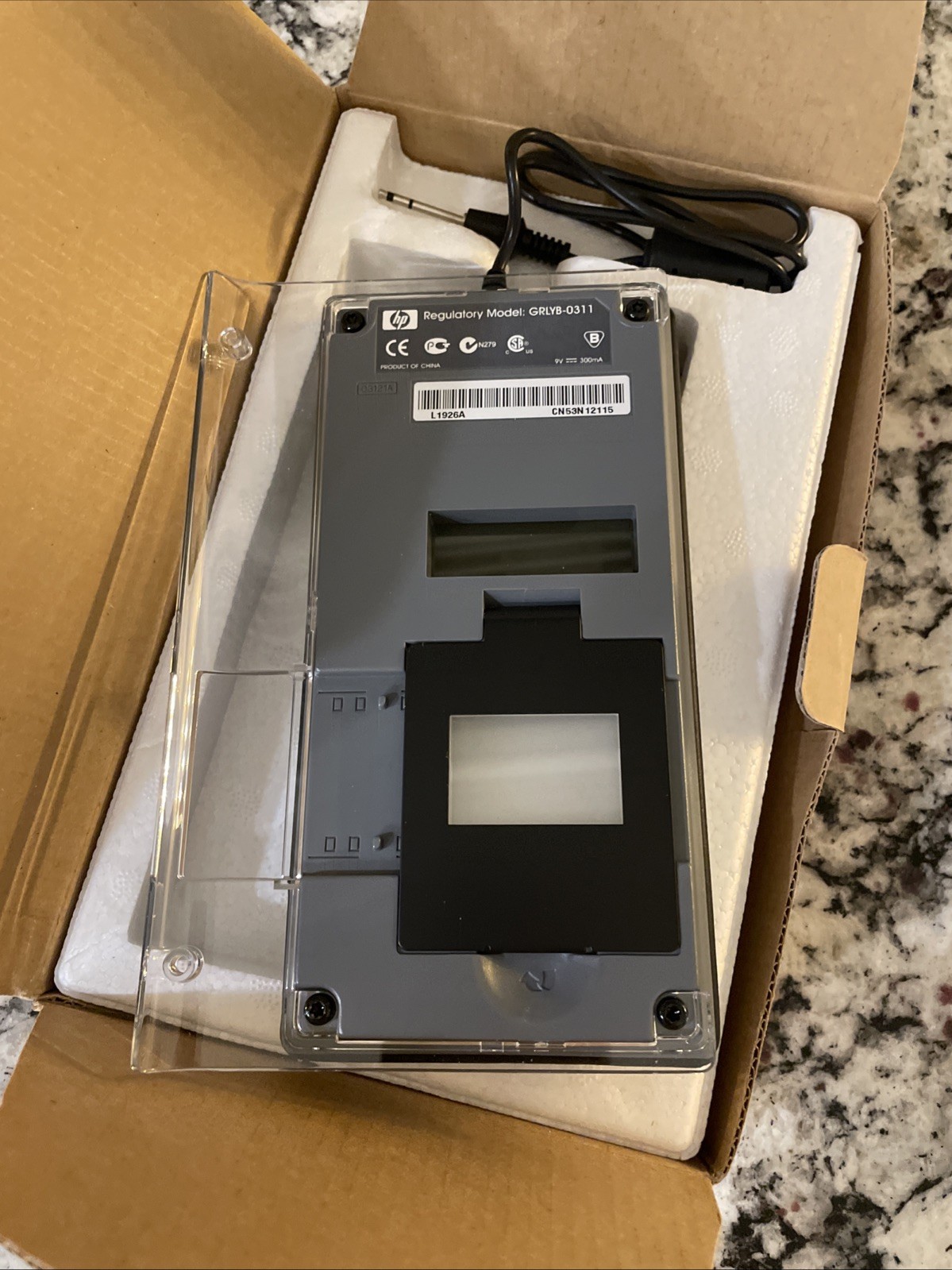 NEW HP Slide Negative Scanner Scanjet 4600 70 Regulatory Model GRLYB-0311 Q3121A