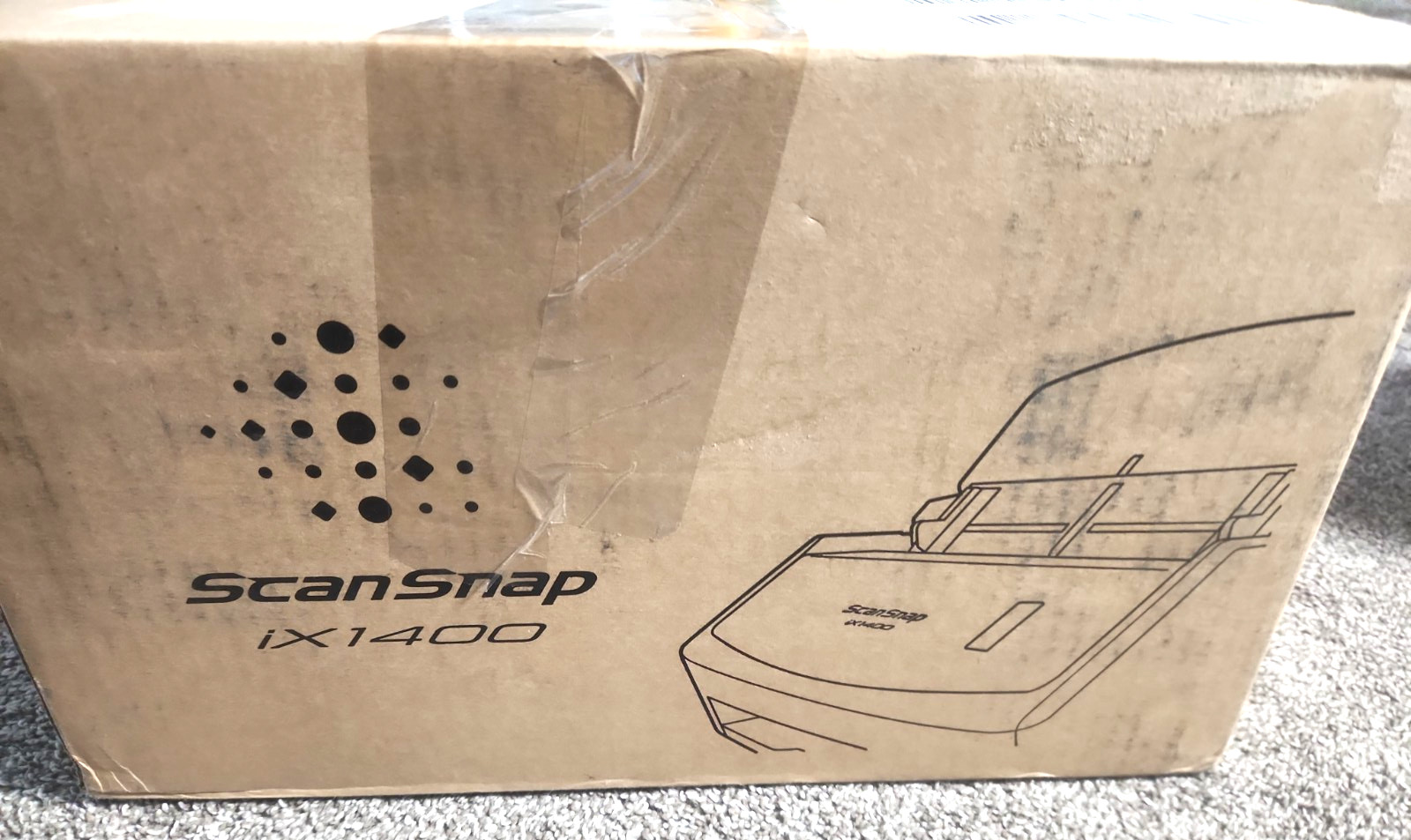 Ricoh ScanSnap iX1400 Desktop Document Scanner PA03820-B235 USB Color Duplex