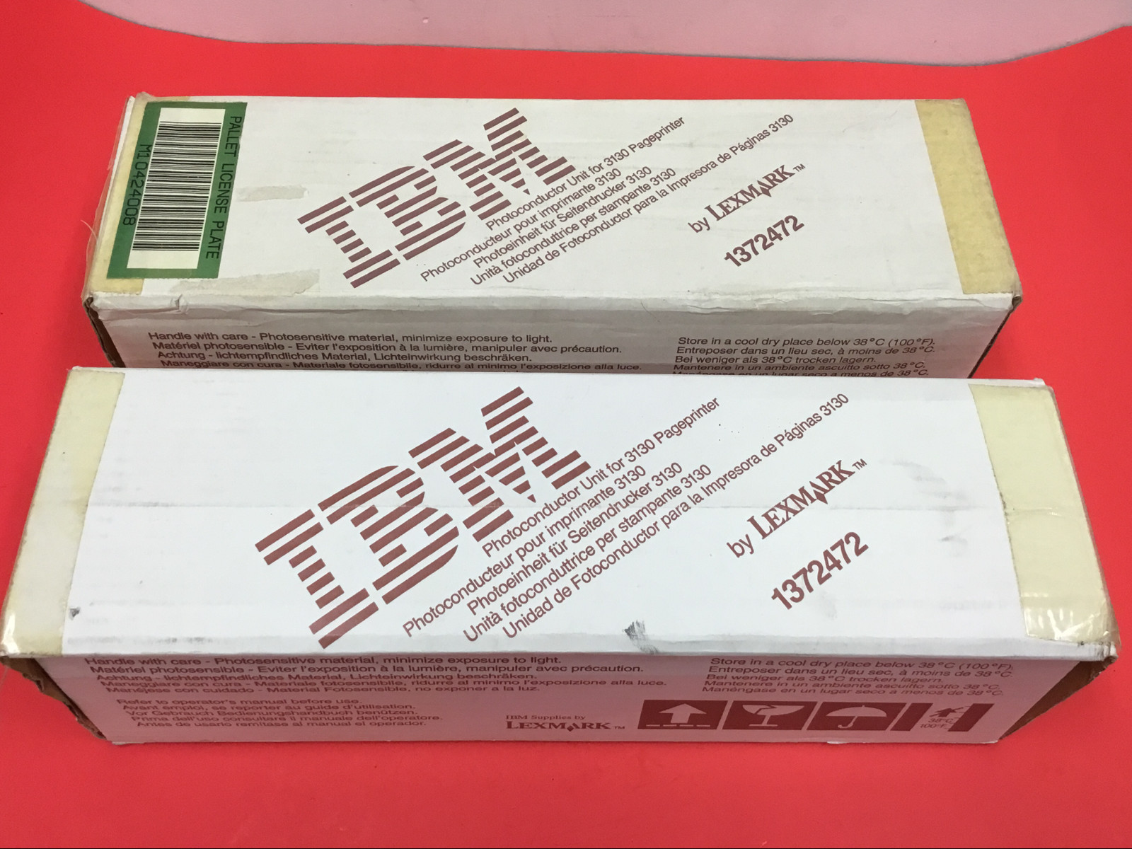 IBM / Lexmark – 1372472 – Photoconductor Unit for 3130 Pageprinter – LOT OF (2)