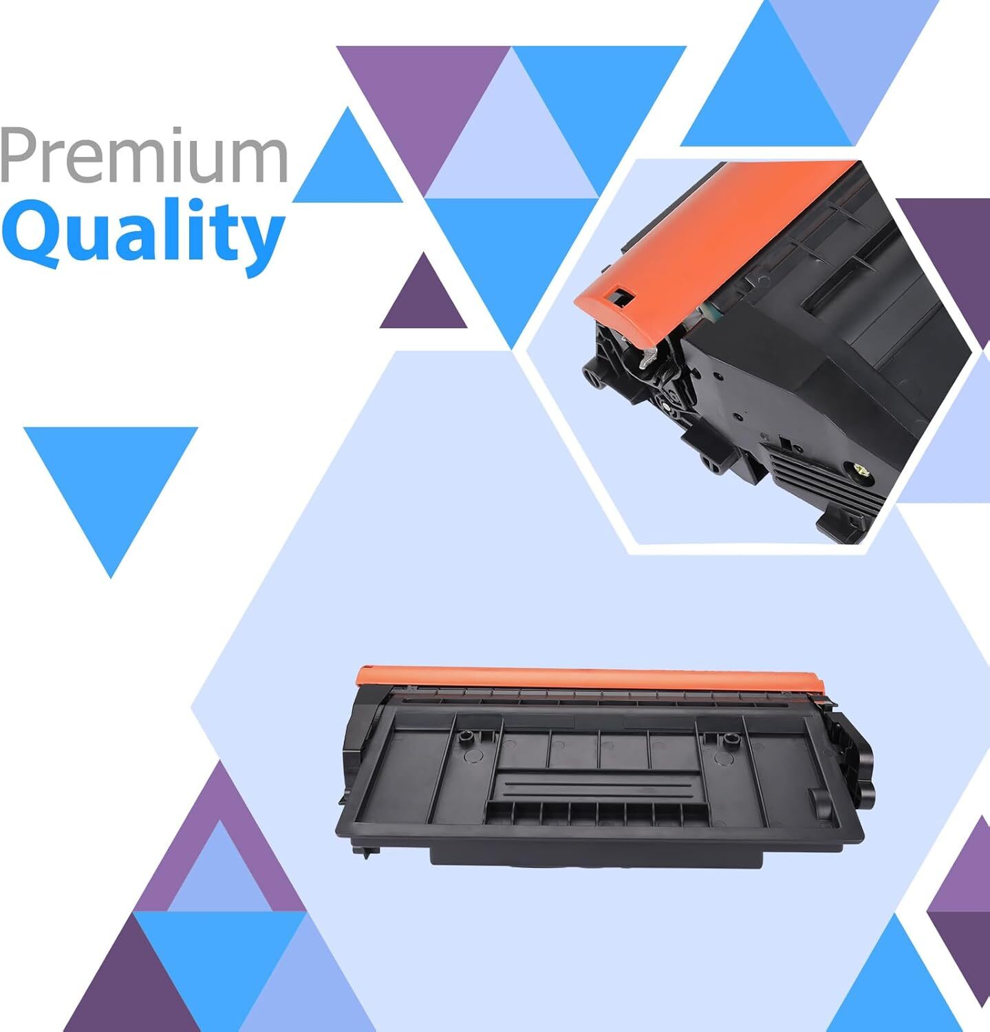 Black Toner Cartridge for HP 87A CF287A/87X CF287X Enterprise M506 M501/MFP M527