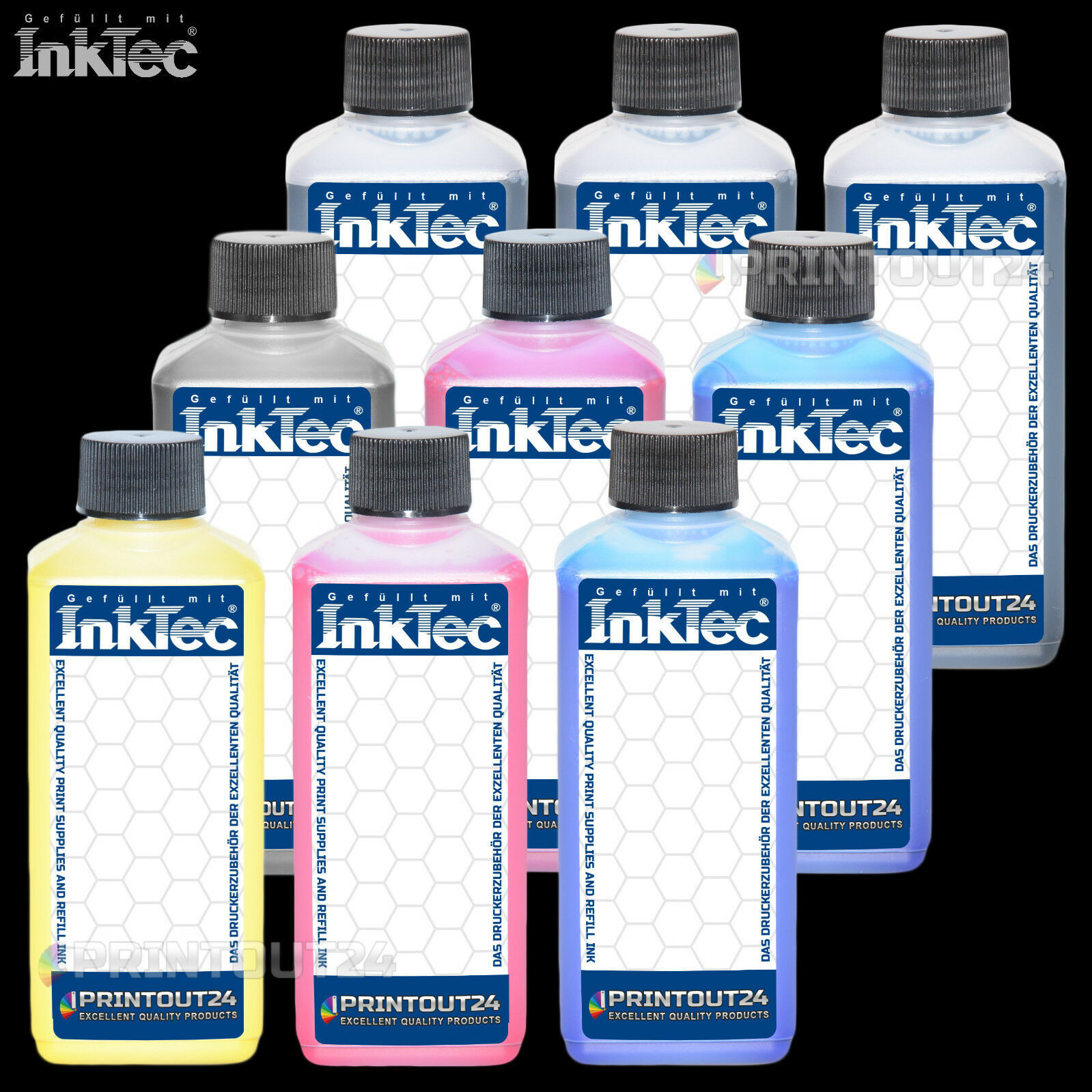 2.25L InkTec Ink Refill For Epson Stylus Pro 4800 4880 7800 7880 7890 7900