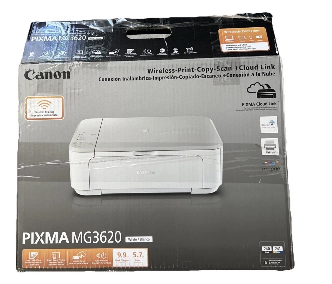 New Canon 3722 (3522) Wireless Printer-Copy-Scan-Photo-Homework-Office work