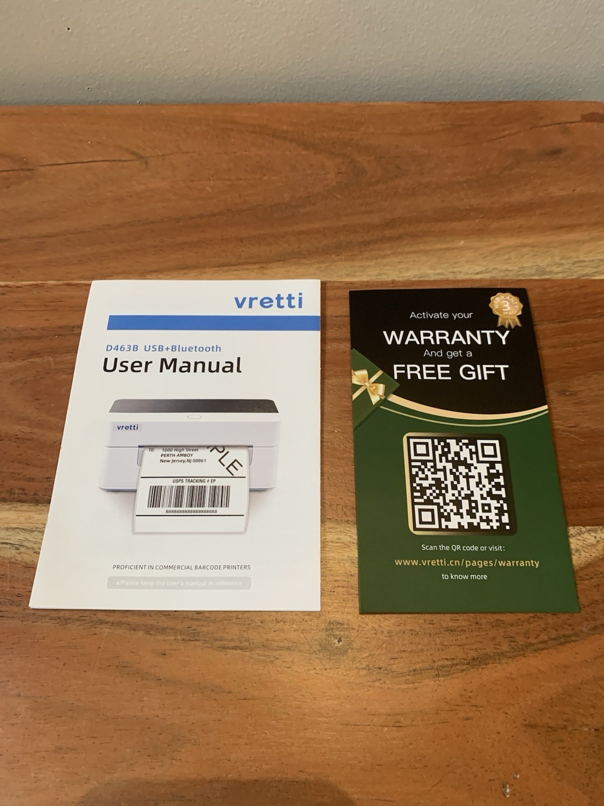 Vretti Wireless Thermal Label Printer – WiFi – 4″x 6″ Shipping Label Printer