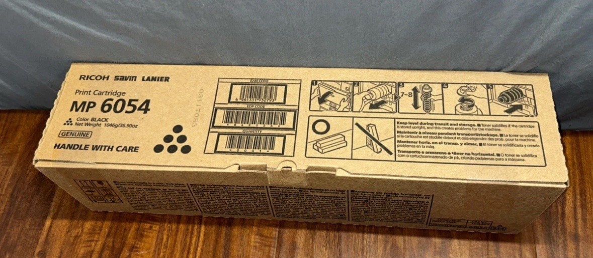 Ricoh MP 6054 Black Toner Brand New Savin Lanier