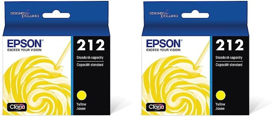 Epson T212 Claria -Ink Standard Capacity Yellow -Cartridge (T212420-S) for