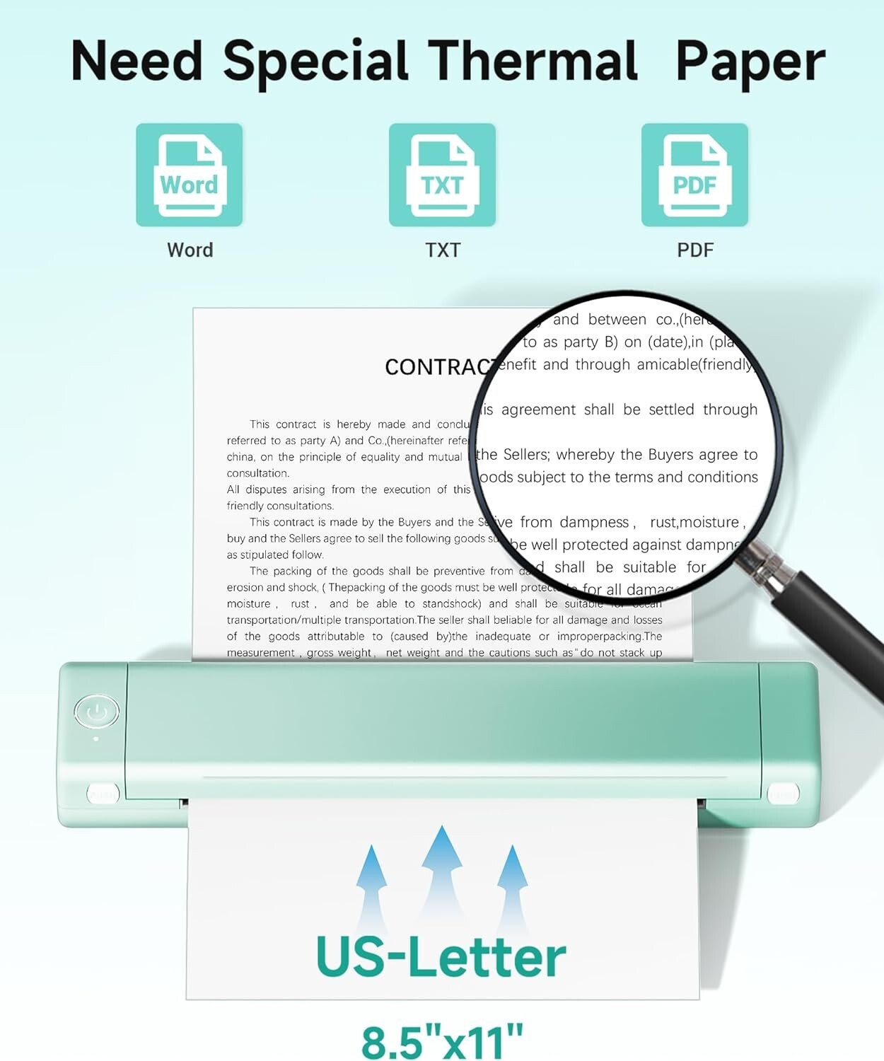 Itari Portable Printer Wireless Travel-Bluetooth Tattoo Stencil-Printer-1 Case
